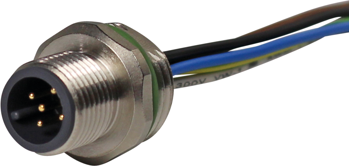 Power IO flange connector VWM