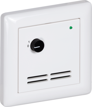 Raumfühler mit Drehschalter und LED