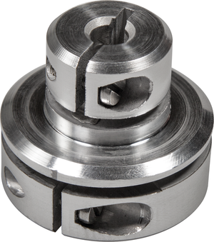Tauchhülsen-Adapter mit geteilten Klemmringen