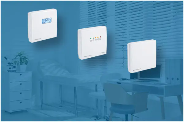 On-Wall Room CO2 Sensors, Wall Mounted CO2 Transmitter