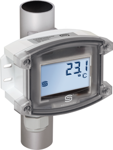 Convertidor de medida de temperatura por contacto/ de contacto para tubos, 1101-12BF-4000-000