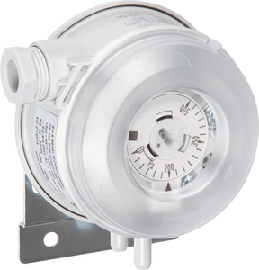 Differential pressure switch / differential pressure controller, DS1 with mounting bracket