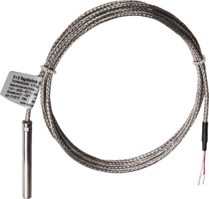Sonde chemisée / sonde de température à câble, HTF 50 (Ln = 50 mm) avec câble en fibre de verre, 1101-6030-5211-050