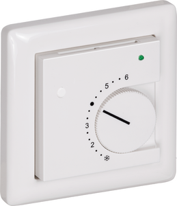 Sensor de temperatura para interiores con elementos de mando en el programa de interruptores planos, FSTF xx PLT