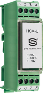 Измерительный преобразователь температуры для установки на монтажную рейку, HSM, D101-6110-0000-000