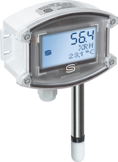 Sensor de humedad para exteriores/ Sensor de humedad y temperatura montaje saliente, 1201-7112-1400-201