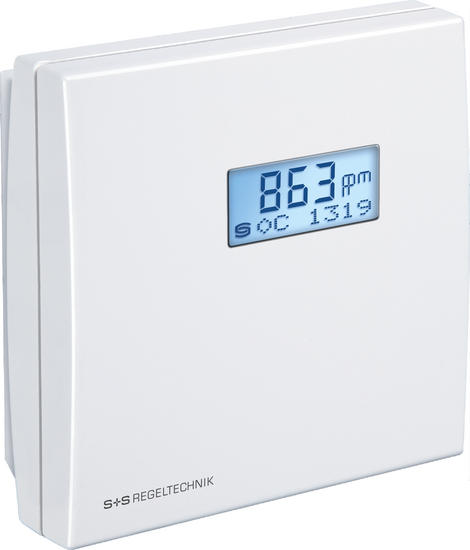 Room air quality sensor / room CO2 and air quality sensor, RLQ-CO2-W, 1501-61B1-7321-500