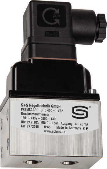 Pressure measuring transducer, SHD 400, D301-4130-0000-000