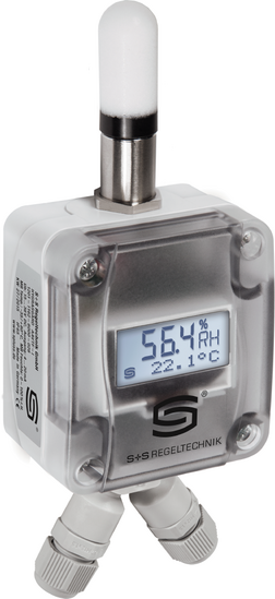 Sensor de humedad y temperatura montaje saliente, AFTF-SD-Modbus_Display, 1201-1226-1200-100