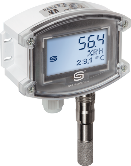 Sensor de humedad para exteriores/ Sensor de humedad y temperatura montaje saliente, 1201-7131-0400-101