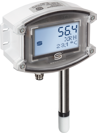 Sensor de humedad para exteriores/ Sensor de humedad y temperatura montaje saliente, 2003-6122-1100-001