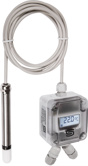 Trasmettitore di temperatura ambiente a pendolo, RPTM 1 - Modbus con display, 1101-1266-2210-000