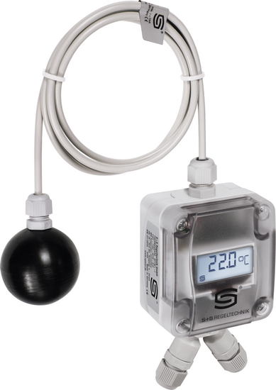 Trasmettitore di temperatura ambiente a pendolo, RPTM 2 - Modbus con display, 1101-1276-2210-000