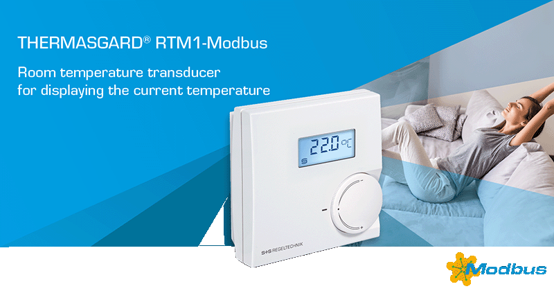 Raumtemperatur-Messumformer RTM1-Modbus