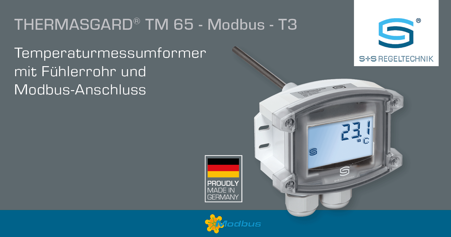 Temperaturmessumformer TM65-Modbus