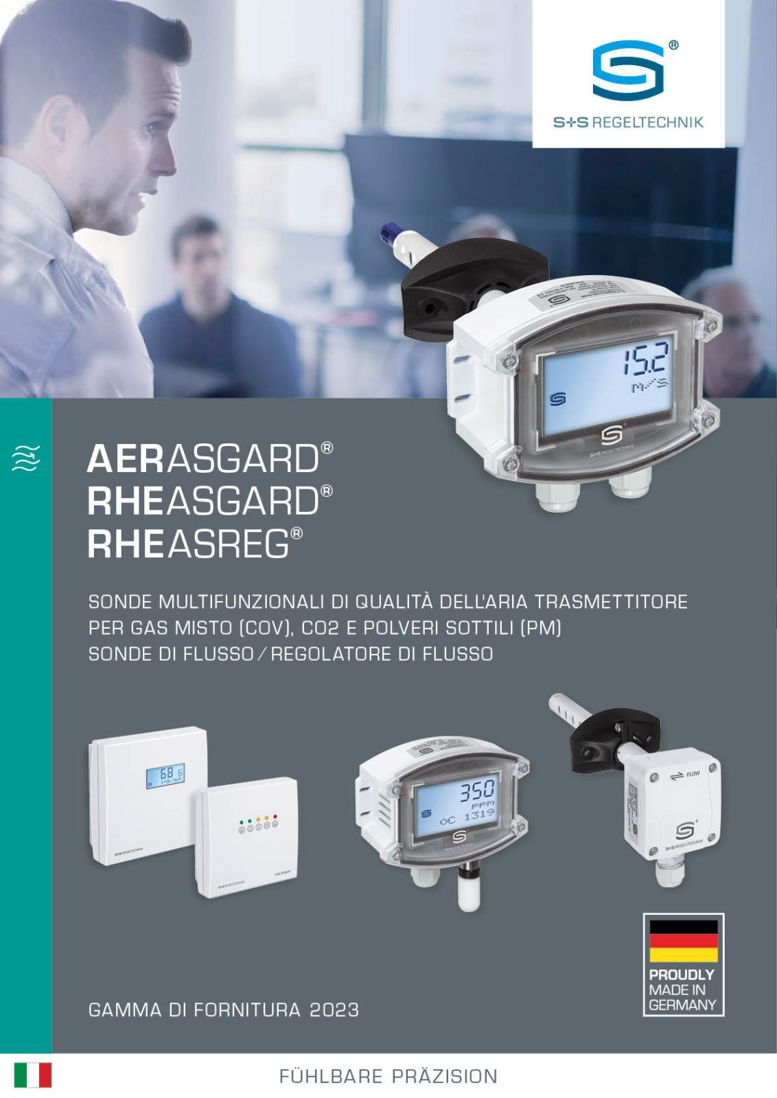 Brochure Aerasgard Air quality sensors GB