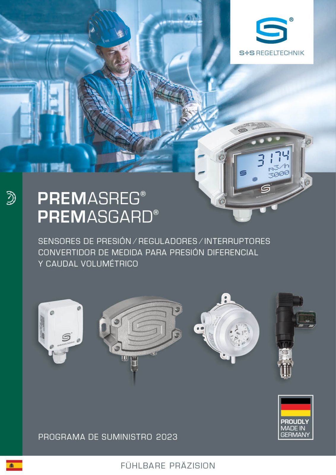 Brochure Premasgard Pressure sensors ES