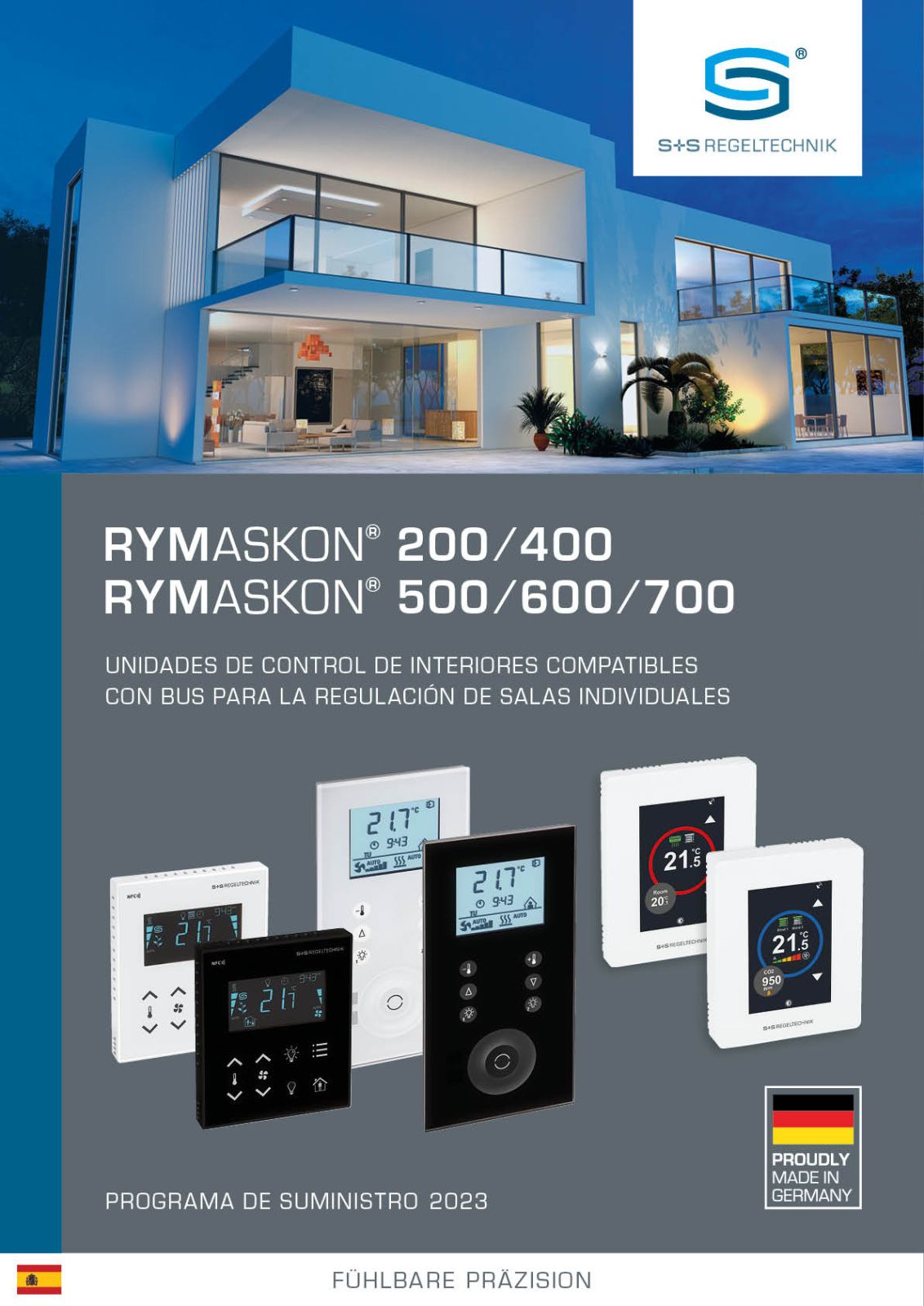 Brochure Rymaskon romm control sensors ES