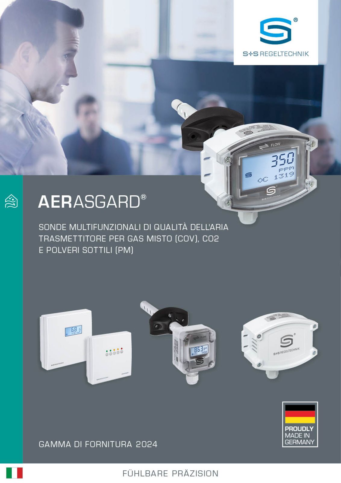 Brochure Aerasgard Air quality sensors GB