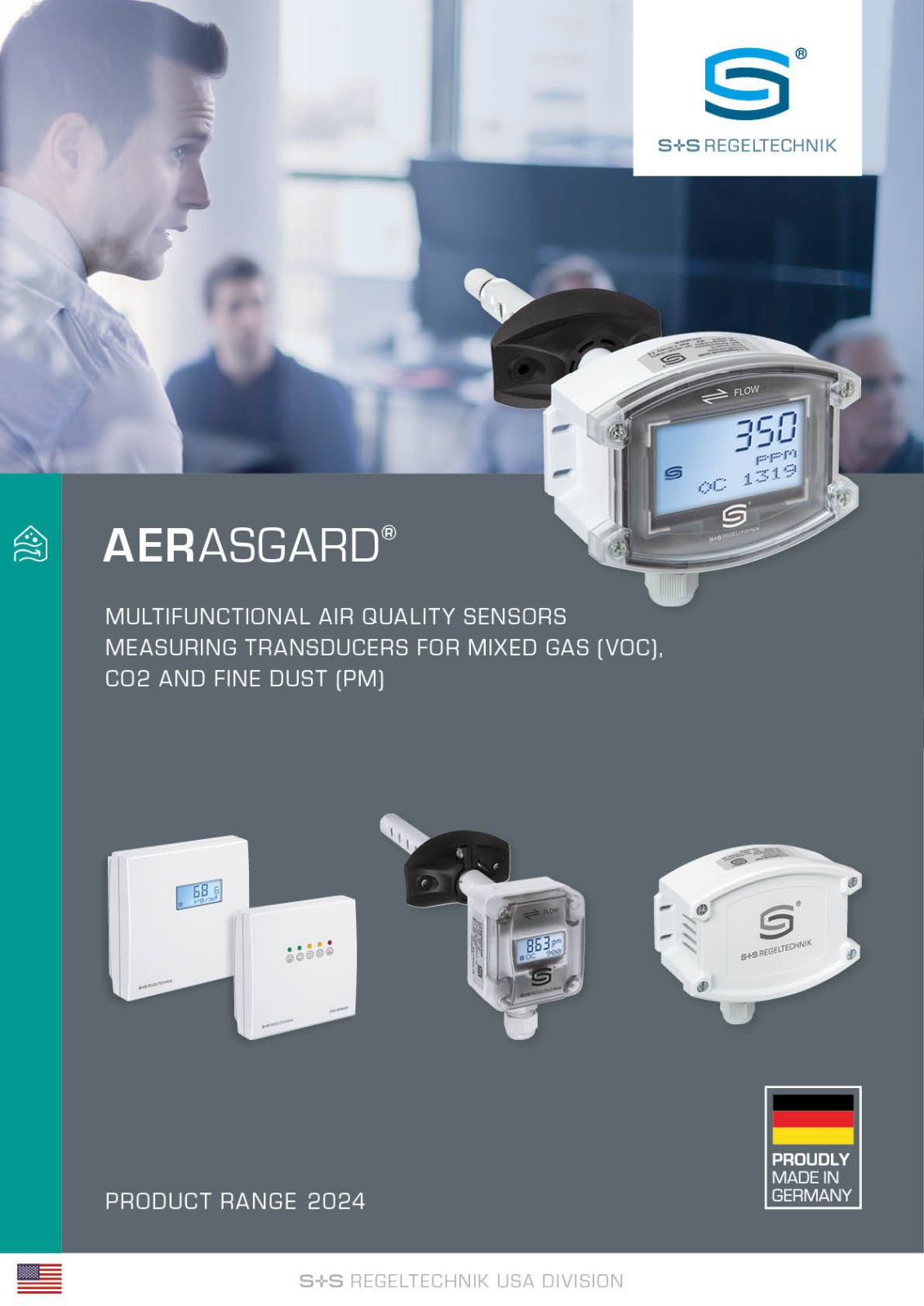 Brochure Aerasgard Air quality sensors US