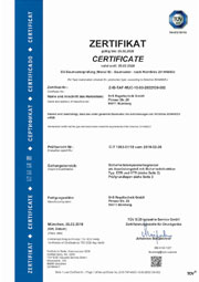 TUEV-CERT-Certificate
